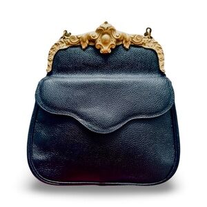 Glenn Miller for Anne Turk leather backpack/cross-body bag VINTAGE